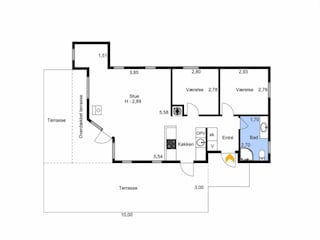 Holiday house Eskebjerg Floor Plan 13