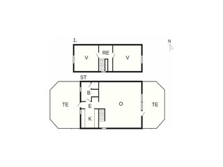 Holiday house Gatten Floor Plan 32