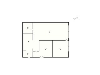 Vakantiehuis Svaneke Grondplan 30