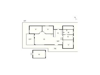 Holiday house Fjerritslev Floor Plan 27