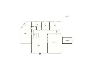 Vakantiehuis Marielyst Grondplan 28