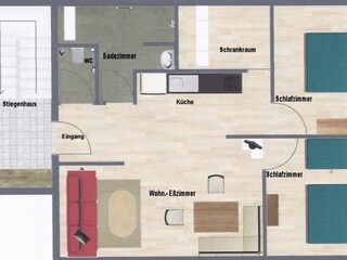 Holiday apartment Mörbisch am See Floor Plan 12