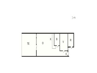 Vakantiehuis Agger Grondplan 23