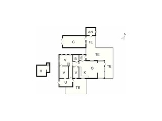 Vakantiehuis Eskov Strandpark Grondplan 29