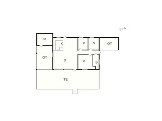 Ferienhaus Spodsbjerg Grundriss 22