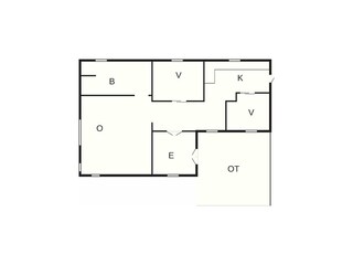 Vakantiehuis Veddinge Grondplan 29