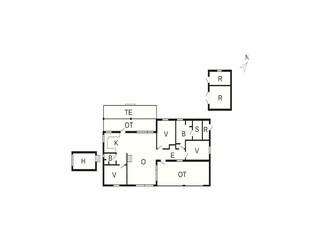 Vakantiehuis Hou Grondplan 25