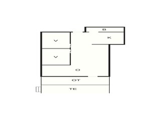 Vakantiehuis Allinge Grondplan 11