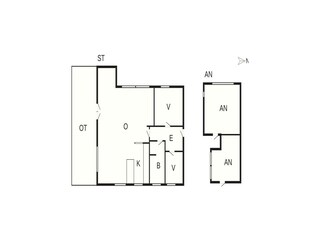 Ferienhaus Fårevejle Grundriss 23