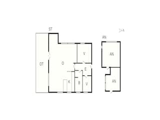 Ferienhaus Fårevejle Grundriss 23