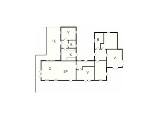 Vakantiehuis Viborg Grondplan 29