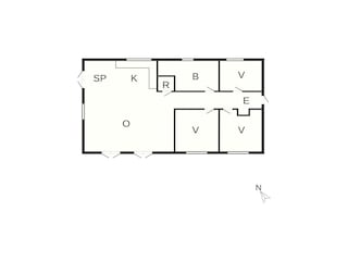 Ferienhaus Rødby Grundriss 21