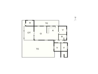 Ferienhaus Hornbæk Grundriss 25