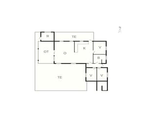 Ferienhaus Hornbæk Grundriss 25