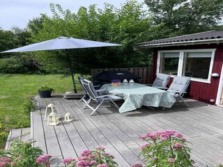 Ferienhaus Bjerge Strand Außenaufnahme 1