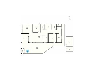 Holiday house Hals Floor Plan 25