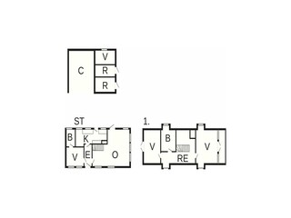 Vakantiehuis Fredericia Grondplan 18