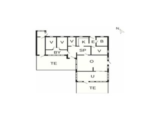 Holiday house Egense Floor Plan 25