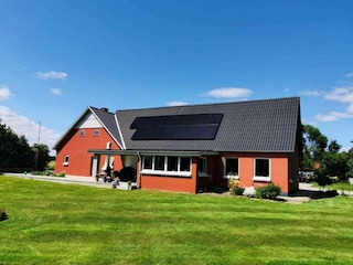 Ferienhaus Rønde Außenaufnahme 5