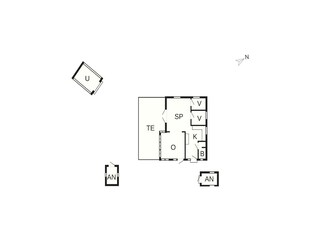Holiday house Høll Floor Plan 26