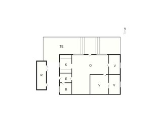 Vakantiehuis Kolding Grondplan 40