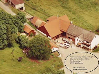 Luftbildaufnahme Bauernhof