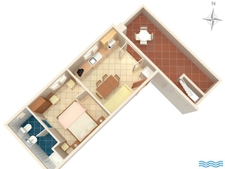 Apartment Mrljane  17