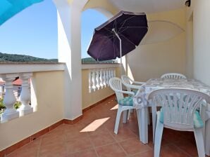 Two bedroom apartment with terrace Lopar, Rab A-14804-d