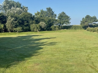 Traumhafter Blick bis nach Amrum (je nach Erntezeit)