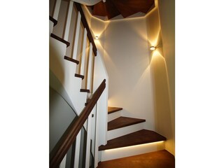 Treppenaufgang zum Obergeschoss