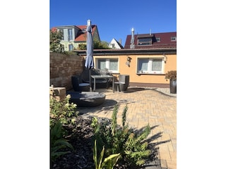 Sitzbereich Ferienhaus "Fürstenhain"