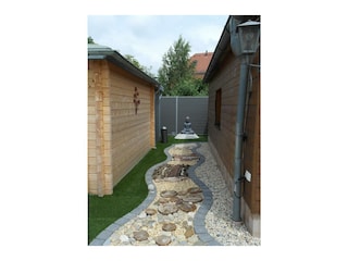 Wellnessbereich Barfußweg