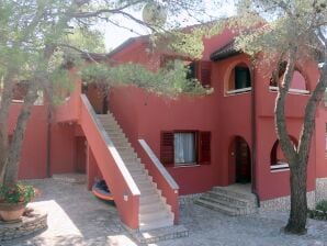 Two bedroom apartment with balcony and sea view Lovište, Pelješac A-22220-c