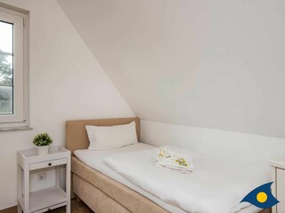 Schlafzimmer 2 mit zwei Einzelbetten