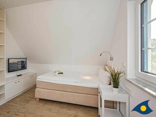 Schlafzimmer 2 mit zwei Einzelbetten