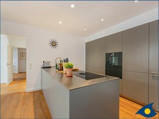 moderne vollausgestattete Küche