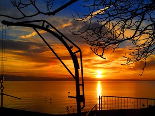 Sonnenuntergang am See