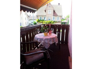 Gemütlicher Balkon