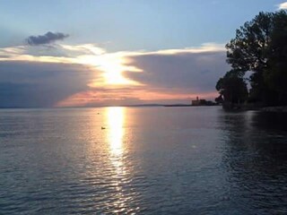 "Blick vom Malereck auf Schloss Montfort"