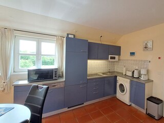 Wohn- und Essbereich mit offener Küche