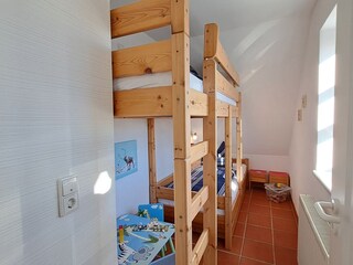 Schlafzimmer II mit Hochbett