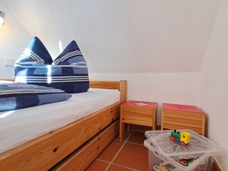 Schlafzimmer II mit Hochbett