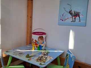 Schlafzimmer II mit Hochbett