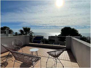 Blick von der Dachterrasse