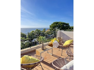 Balkon mit Meerblick im 1. OG