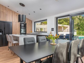 Living area with smart TV and PS4