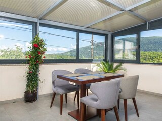 Terrace on the upper floor, this is covered