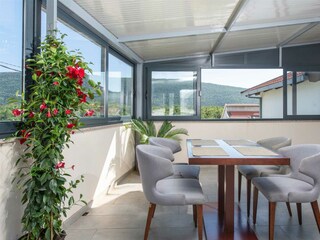 Terrace on the upper floor, this is covered