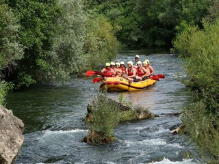 Rafting,7 km entfernt