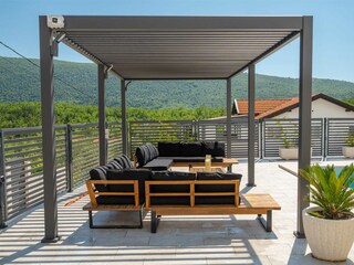 Cozy Lounge area surrounded by sun loungers